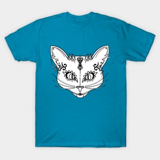 Skull Candy Cat T-Shirt